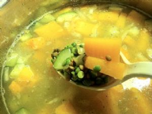 Pumpkin Lentil Soup