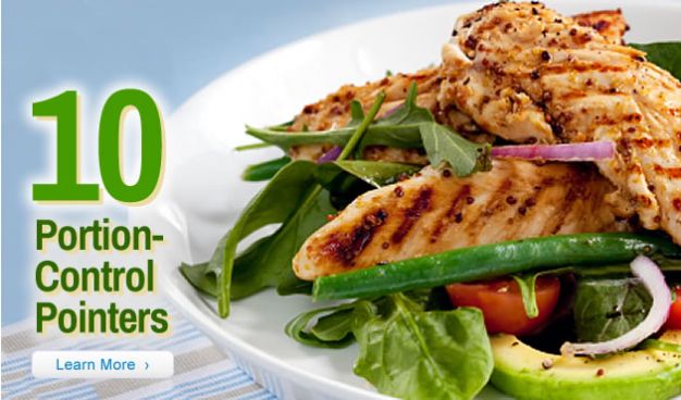10 Portion Control Pointers