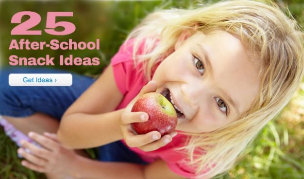 25 After-School Snack Ideas