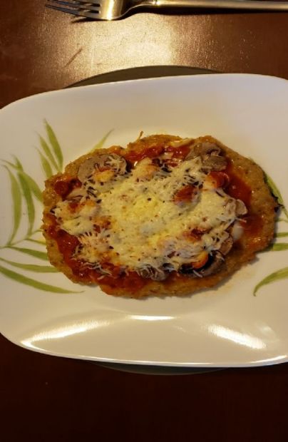Chicken Crust for Personal Pizza