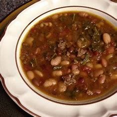 15 Bean Soup with Polish Sausage