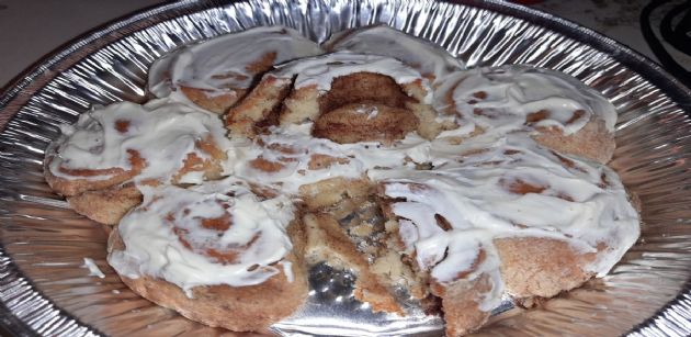 Fathead cinnamon rolls