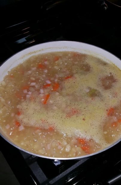 Navy Bean and Ham Soup