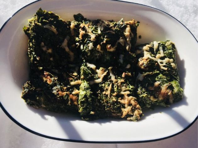 Keto Spanakopita