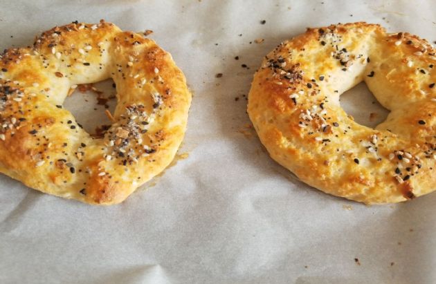 2 Ingredient Bagel Recipe