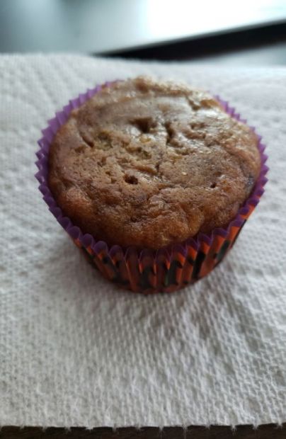 Banana Espresso Chocolate Chip Muffin