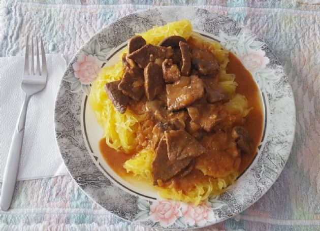 Beef Stroganoff Light