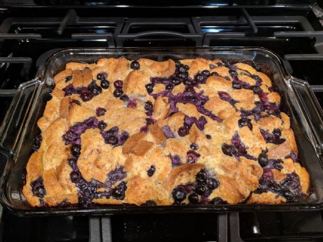 Blueberry French Toast Casserole