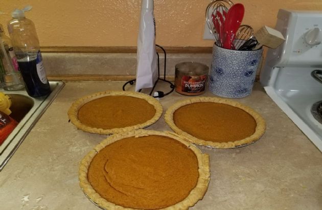 Brown butter sweet potato pie