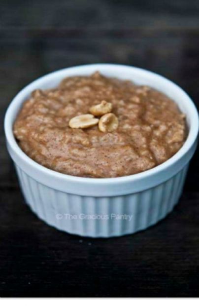 Brown sugar and cinnamon oatmeal