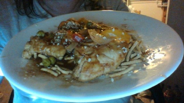 CHICKEN, Asian-inspired sweet & sour BBQ