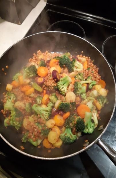 Carrot Lentil Curry