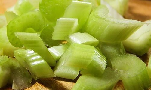 Celery Saute - Side Disk or Keto Stuffing 