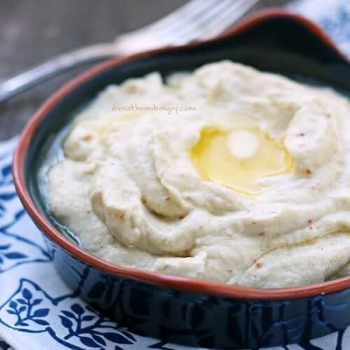 Cheesy Cauliflower Puree