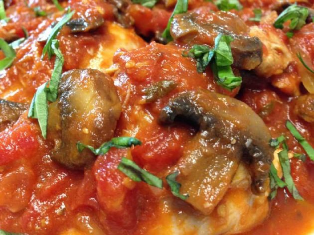 Chicken - Chicken Cacciatore  (Keto)