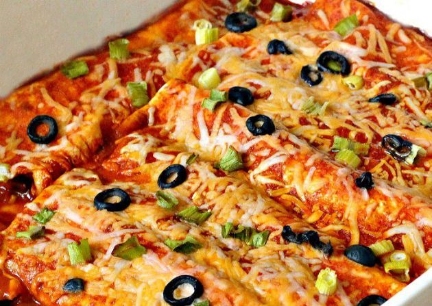 Chicken Enchiladas