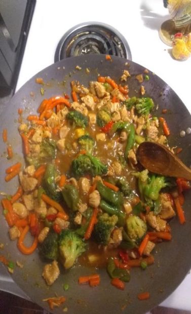 Chicken stirfry