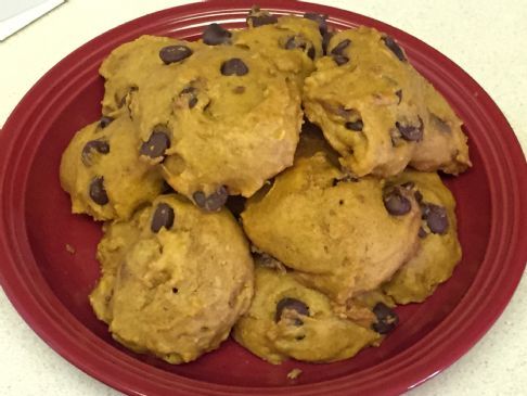 Chocolate Chip Pumpkin Cookies