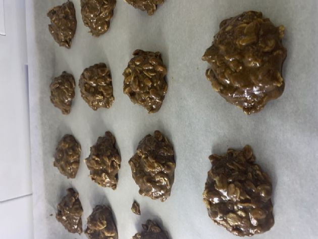 Chocolate shakeology no bake cookies