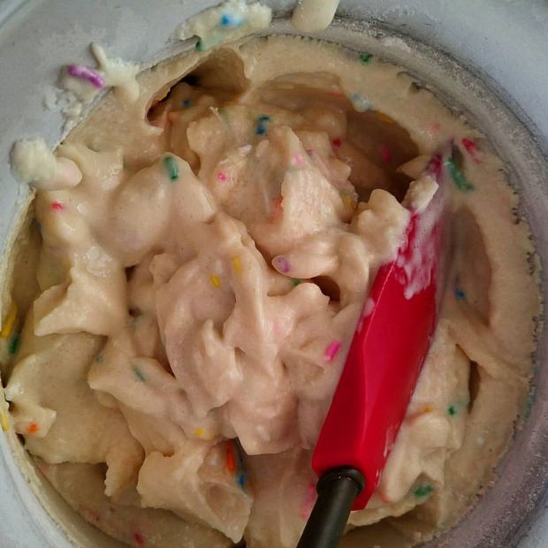 Confetti Cake Frozen Yogurt