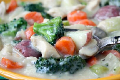 Creamy Chicken & Vegetable Casserole