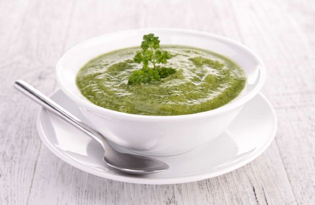 Creamy Spinach Zucchini Soup