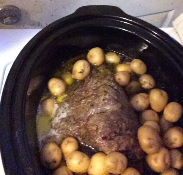 Crockpot Beef Rump Roast with Veggies