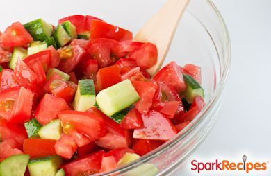Cucumber and Tomato Salad