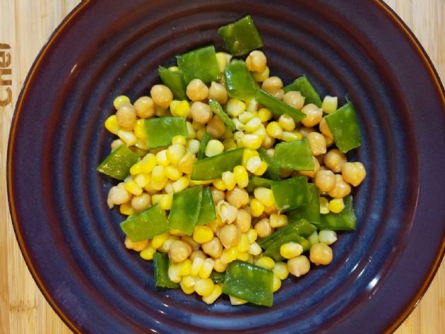 Cumin Lime Chickpea Salad