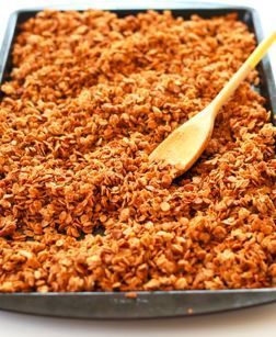 Easy Chocolate Peanut Granola Cereal - Diabetic Friendly