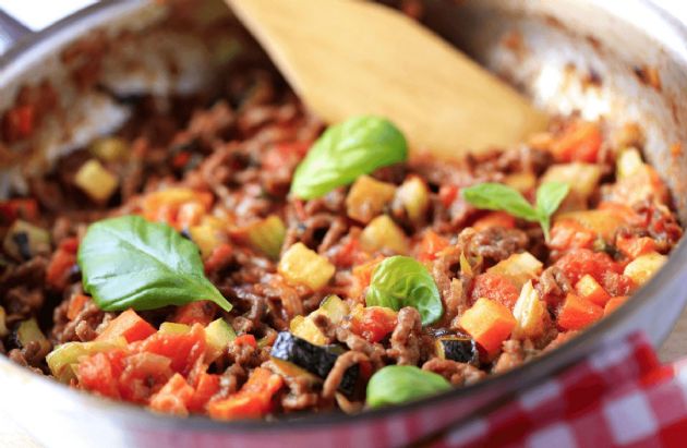 Easy Ground Beef Skillet