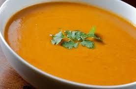 Ginger carrot soup