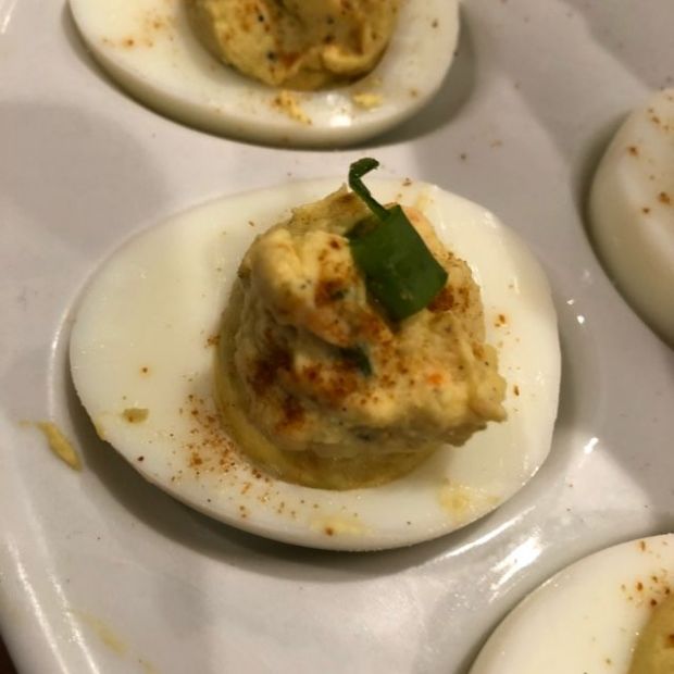 Healthier Deviled Egg