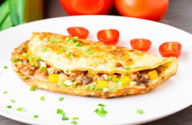 Hearty Veggie Omelet