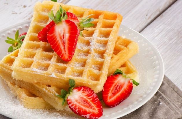 High-Protein, Low-Carb Waffles Recipe | SparkRecipes