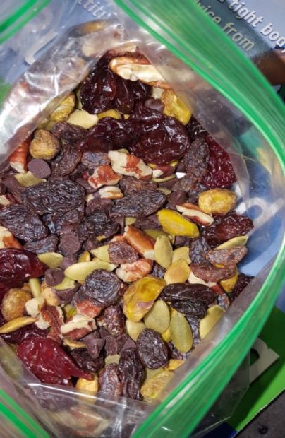 Homemade trail mix