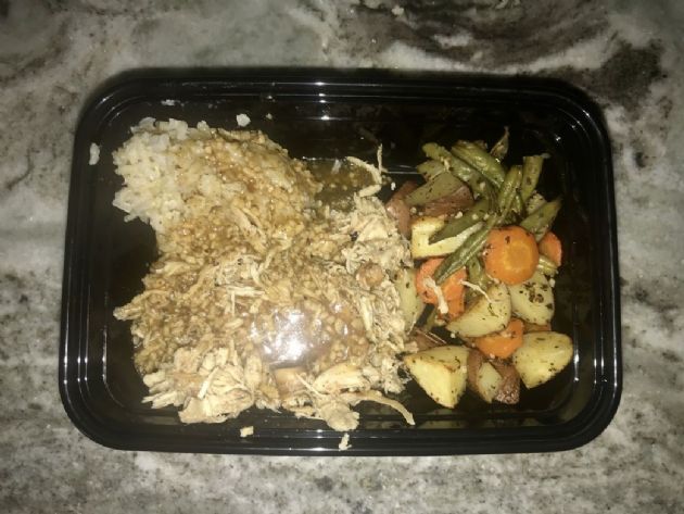Honey Balsamic Chicken & Veggies 