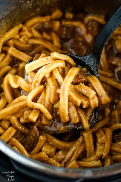 Instant Pot Beef & Noodles