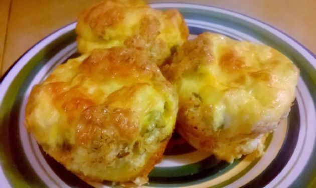 Jalapeno Cheese Egg Muffins (Little Fritatas)