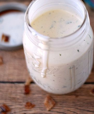 Keto Bacon Ranch Dressing
