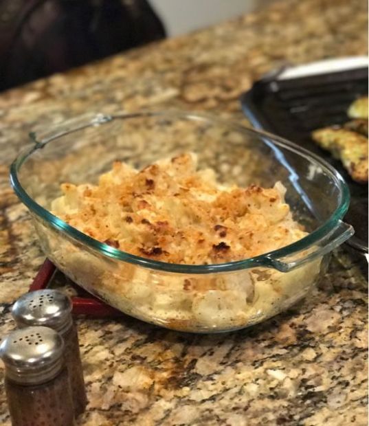 Keto Cauliflower Gratin 