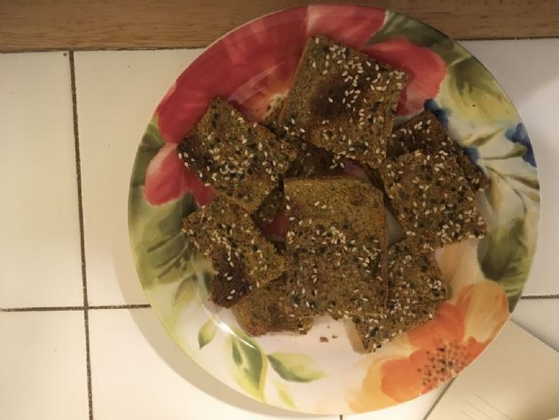 Lentil Veggie crackers