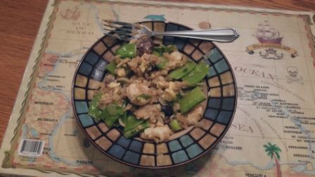 Low Carb Shrimp Fried Cauliflower Rice