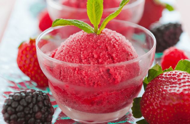 Mixed Berry Sorbet
