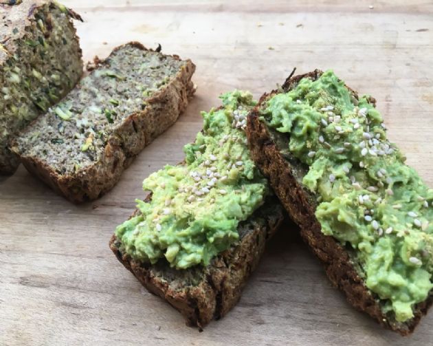 PALEO GLUTEN FREE VEGAN ZUCCHINI BREAD 