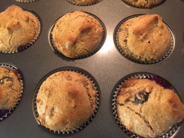 Paleo Blueberry Muffins