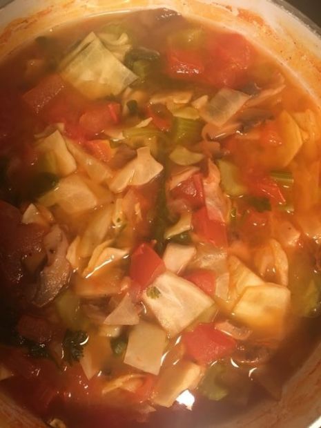 Quick veggie soup