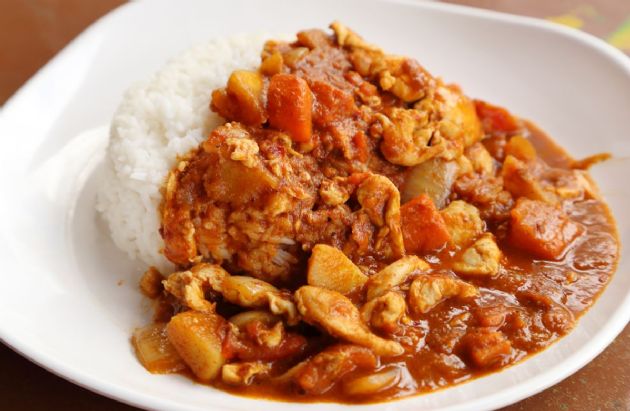 Red Curry Chicken and Veggies