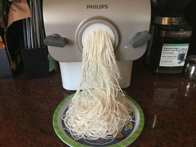 Rice noodles, homemade 