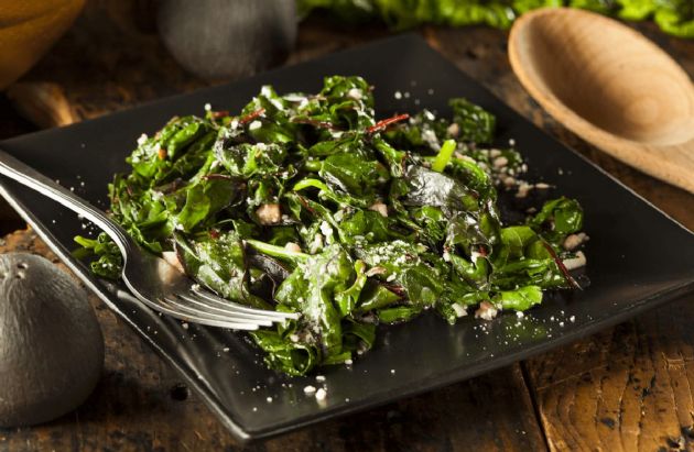 Sauteed Garlic & Greens